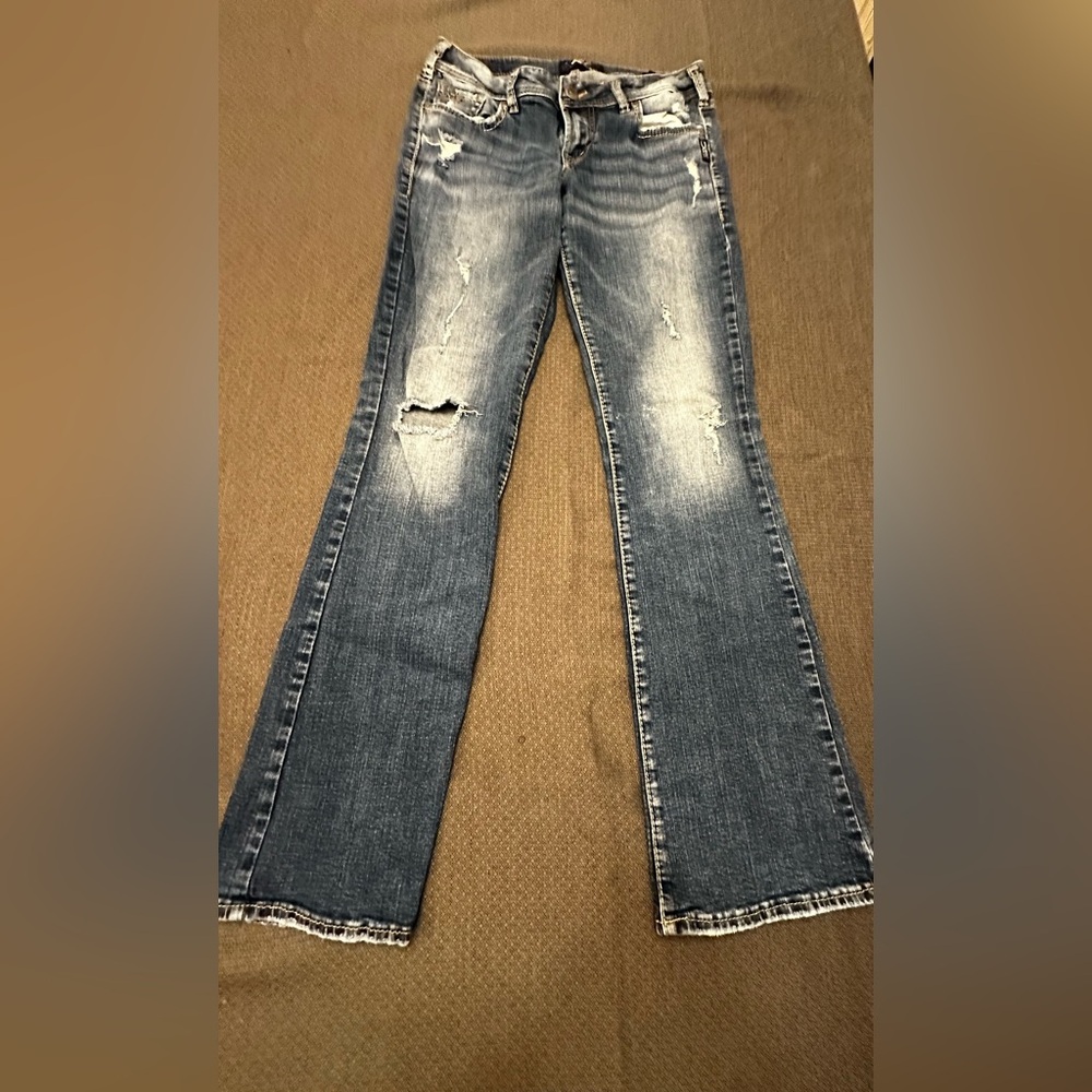 Silver Jeans Co Elyse mid boot cut super stretch jeans